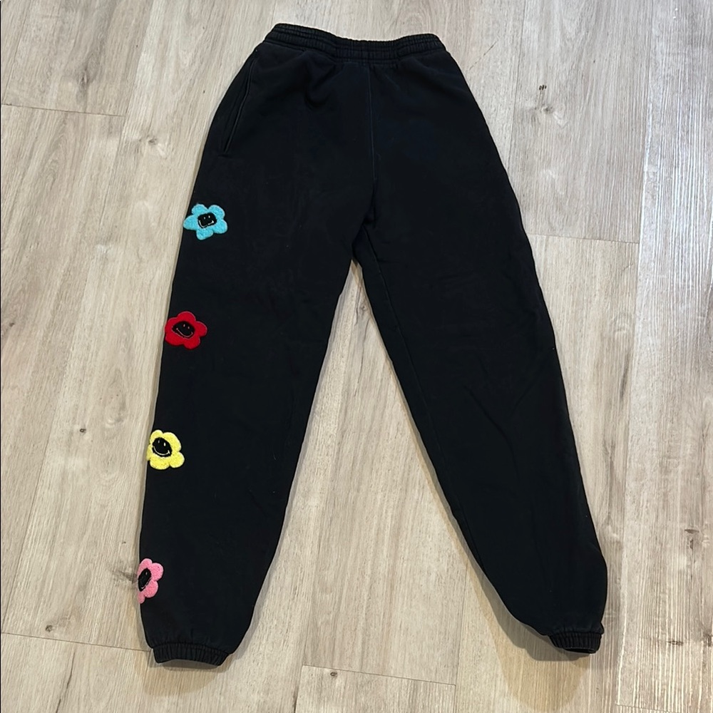 By Samii Ryan Smiley Flower Jogger Sweatpants